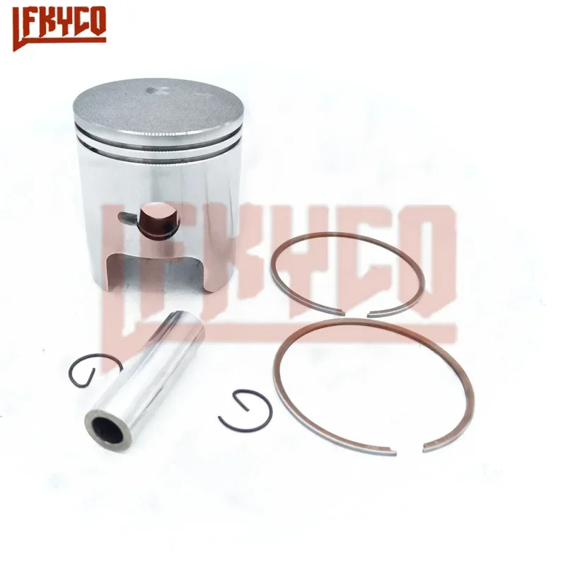 Motorcycle Engine Part STD +25 +75 +50 +100 56MM 56.25MM 56.5MM 57MM Bore Pin 14mm Piston Ring Kit for Suzuki TS125 125cc TS 125