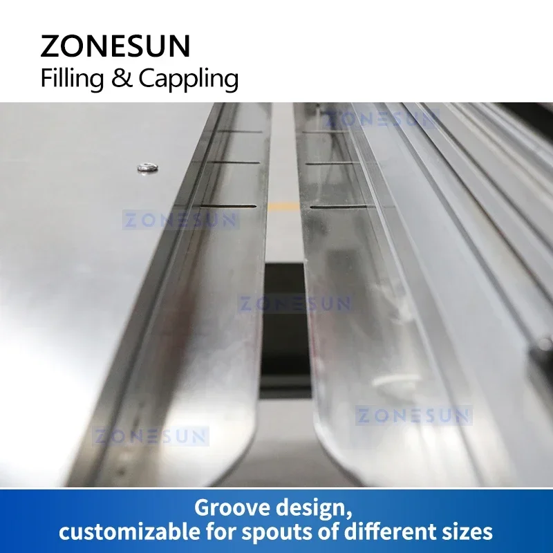 ZONESUN مضخة مغناطيسية صنبور كيس مزموم ملء وسد آلة الوقوف الحقيبة Doypack فوهة حقيبة التعبئة ZS-ASP3