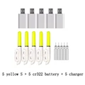 yellow S and 5 usb