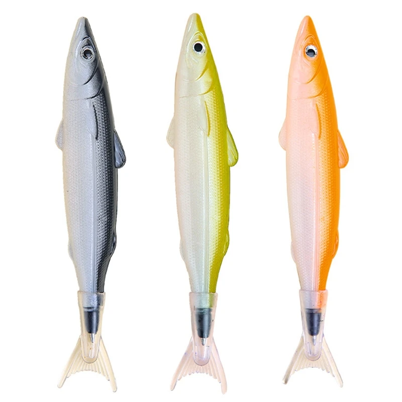 Exquisite Unique Fish-like Ballpoint Pen Sets for Restaurant Assorted Colors