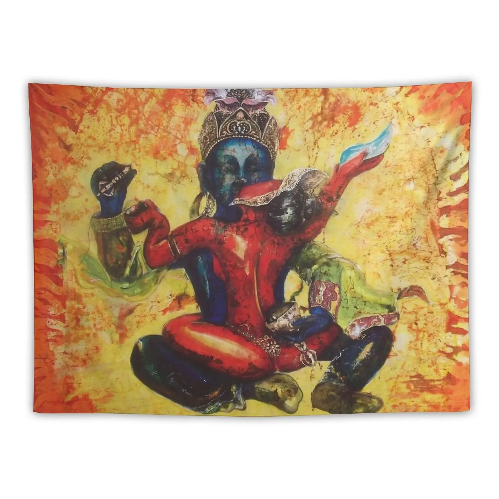 

New Chakrasamvara and Vajravahi Tapestry Art Mural Wall Hanging Carpet Wall