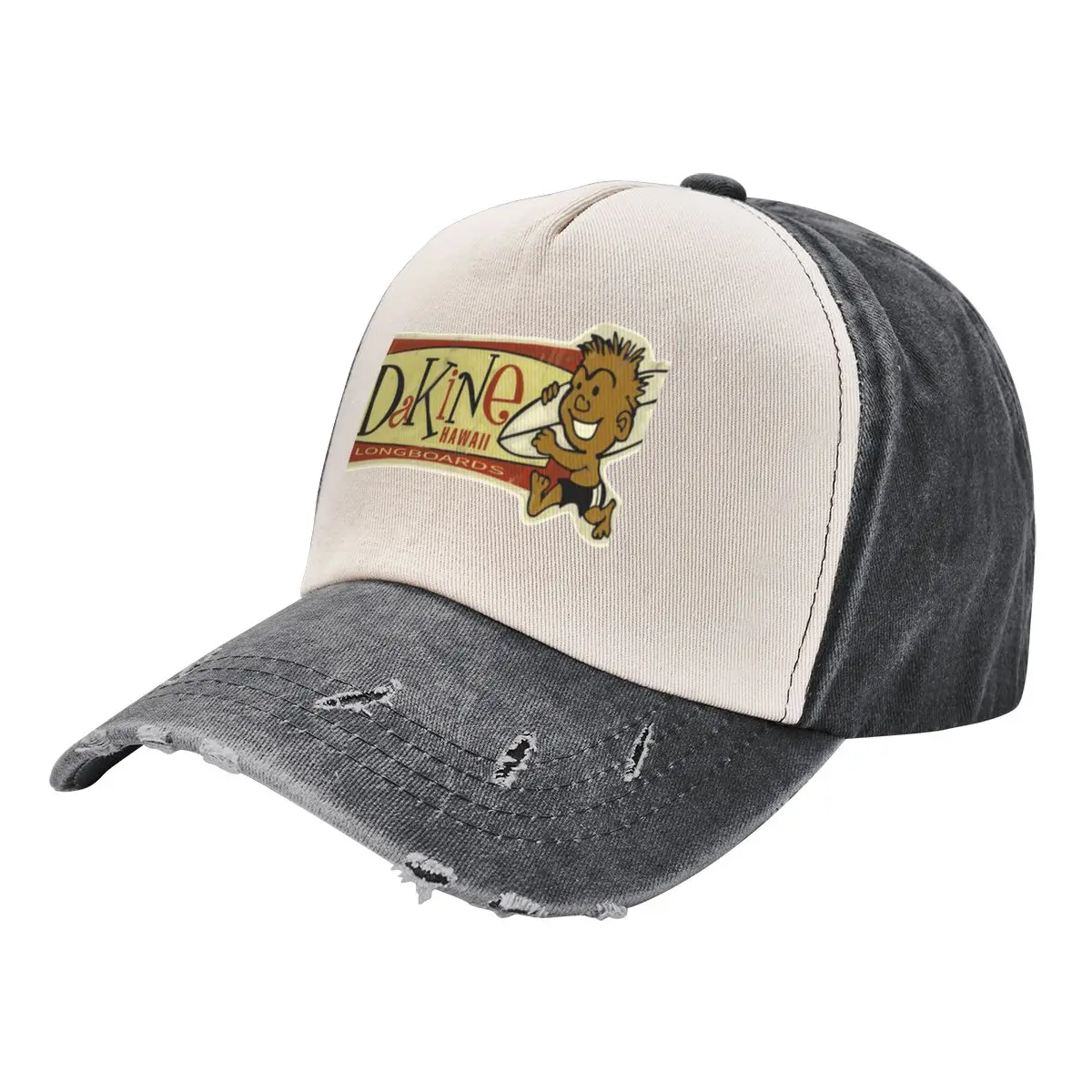 

Da kine Hawaiian longboards - vintage retro surfing art. Baseball Cap hats for men Girl Men's