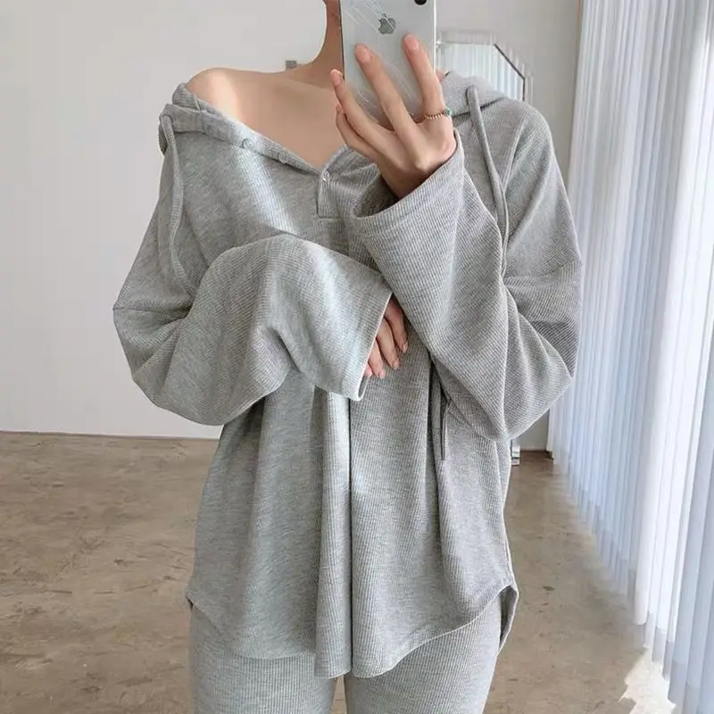 

Sports Long-sleeved T-shirt for Women Autumn Winter White Bottoming Shirt New Solid Color Gym Running Clothing Hooded Top