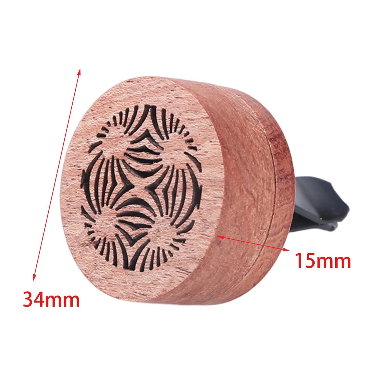 Wooden Empty Vent Clips Essential Oil Car Diffuser for Office Wardrobe Desk
