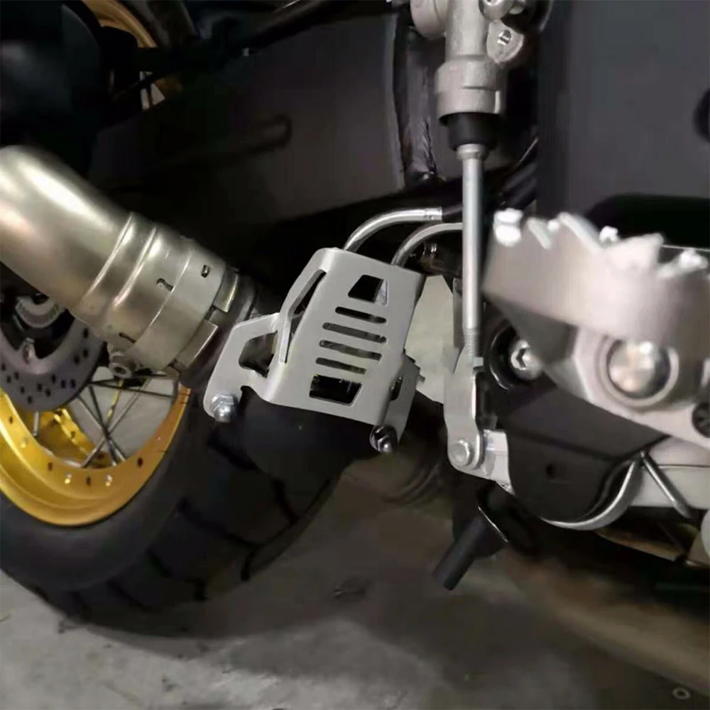 

FOR Suzuki DL1000 V-Strom1000 XT DL 1000 V Strom Exhaust Flap Cover Guard Protector 1000XT 2014 2015 2016 2017 2018 2019 2020