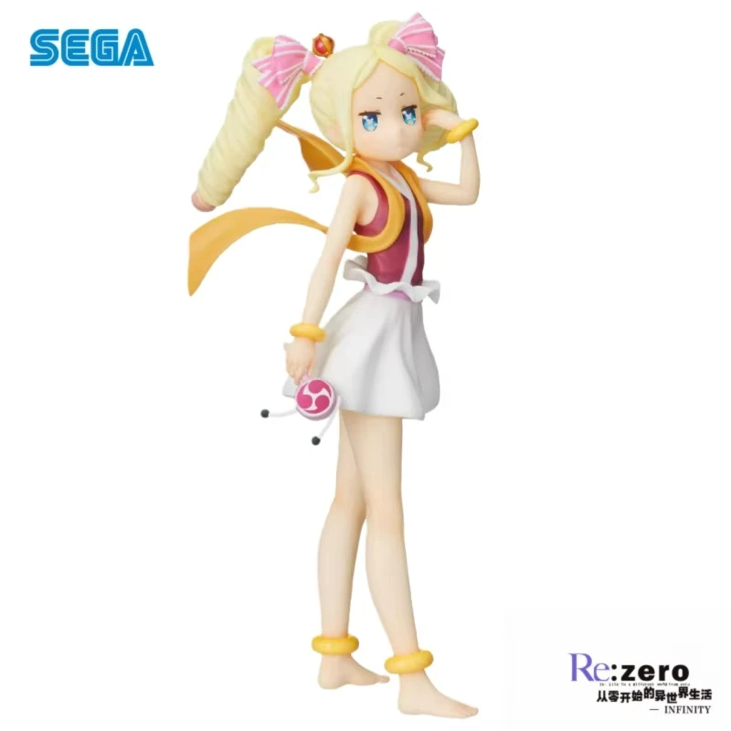 In Stock Sega Original Re:zero - Starting Life In Another World Beatrice Anime Characters Action Figure Model Toys Statue view 3