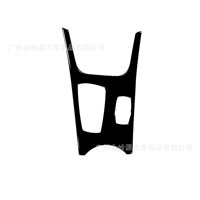 For 11-17 BMW X3 Car Interior Modification Piano Black Central Control Panel Decorative Sticker