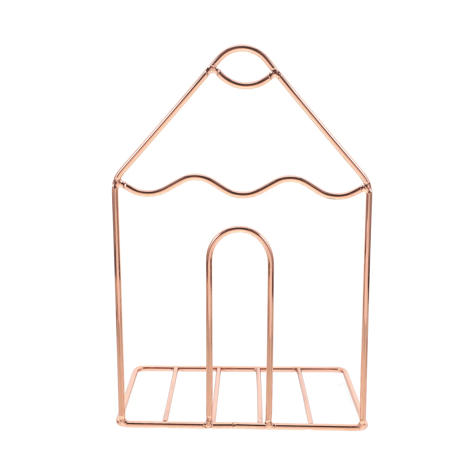 

2Pcs Heavy Duty Iron Bookends with Big Head Pen Holder Decorative Book Organizers for Office Desk Study Room Storage