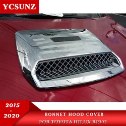 Auto Cofano Hood Scoop Flusso D'aria di Aspirazione Vent Copertura Per Toyota Hilux Revo 2015 2016 2017 2018 2019 2020 Accessori Parti YCSUNZ