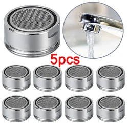 1/5PCS Wasser Sparen Wasserhahn Wasserhahn Belüfter Austauschbare Filter Gemischt Düse M24 24mm Gewinde Bad Wasserhahn bubbler Badezimmer Teile