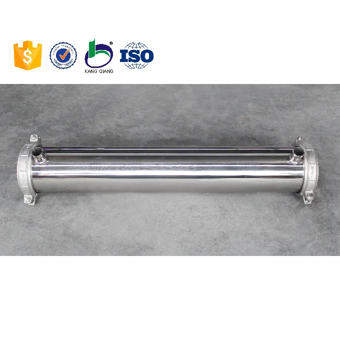 Stainless Steel sus304 316l Side Port 8040 RO Water Filter Membrane Housing