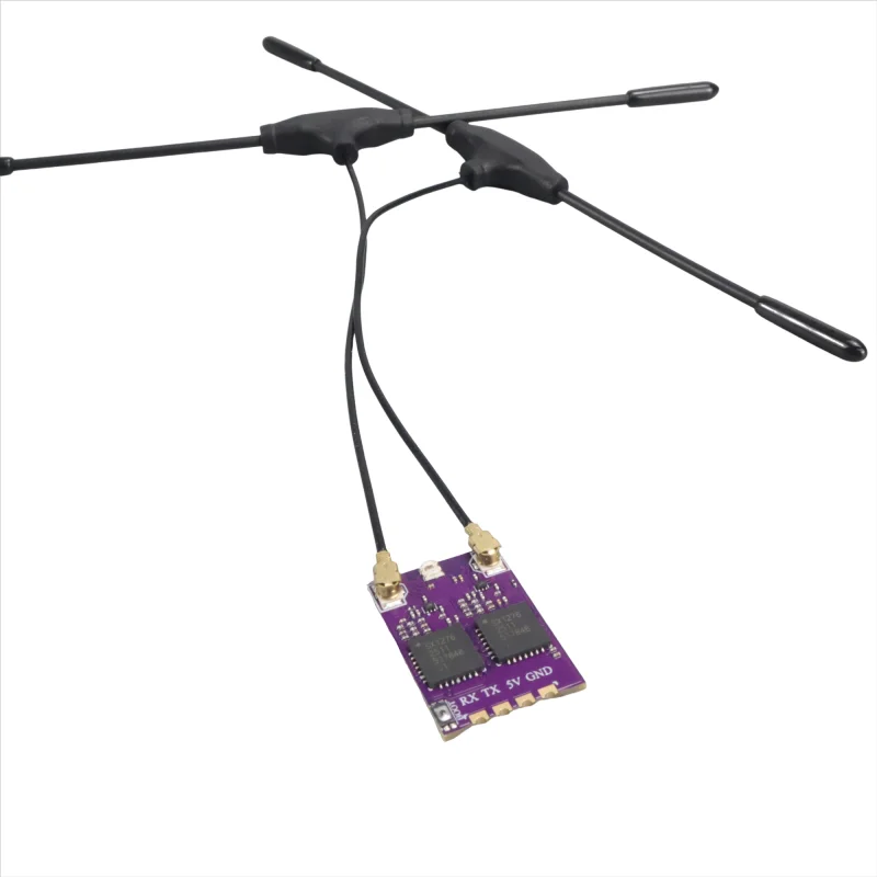 

Happymodel ES900 DUAL RX 915MHz - 915/868MHz Compatible TCXO Stable Signal for RC Airplane FPV Long Range Drones DIY Parts