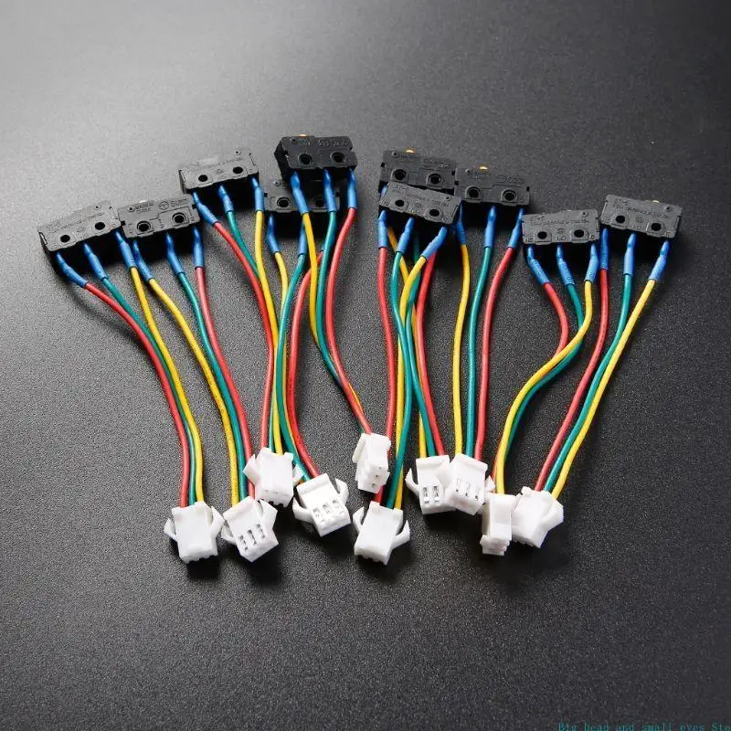 

10pcs Gas Water Heater Micro Switch Three Wires Small On-off Control Without