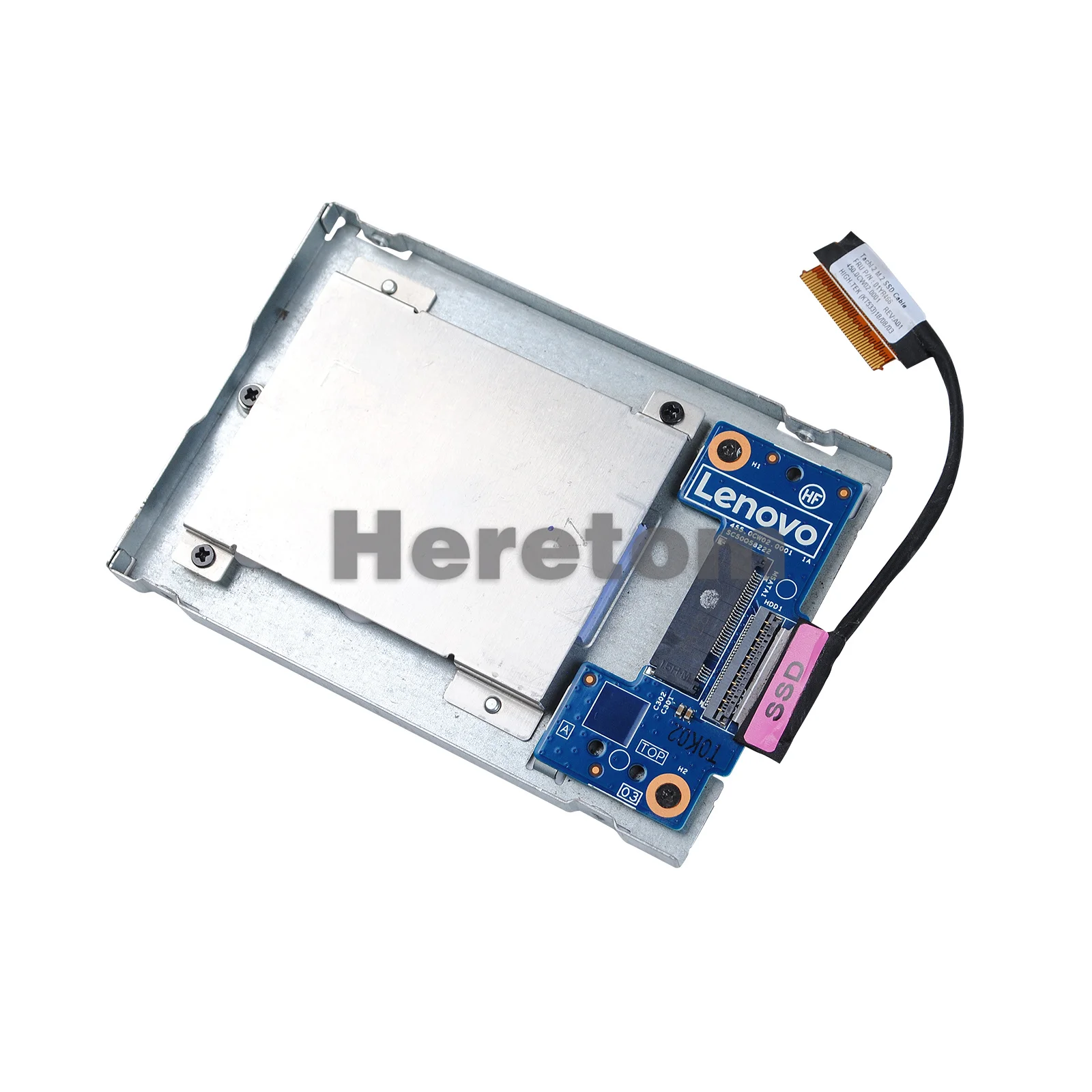 Nieuwe Hdd Beugel Met Kabel Voor Thinkpad T580 P 52S Ssd Nvme M.2 Adapter 01yr466 01yr457 450.0cw02. 0001 Sc50q58222