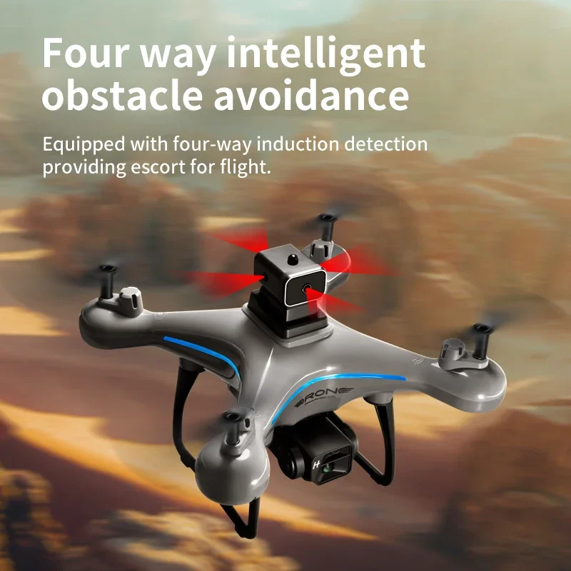 New KY102 RC Drone 8K HD Professional Dual Camera Aerial 360° Obstacle Avoidance Optical Flow WIFI Four-axis Rc  Aircraft Toys