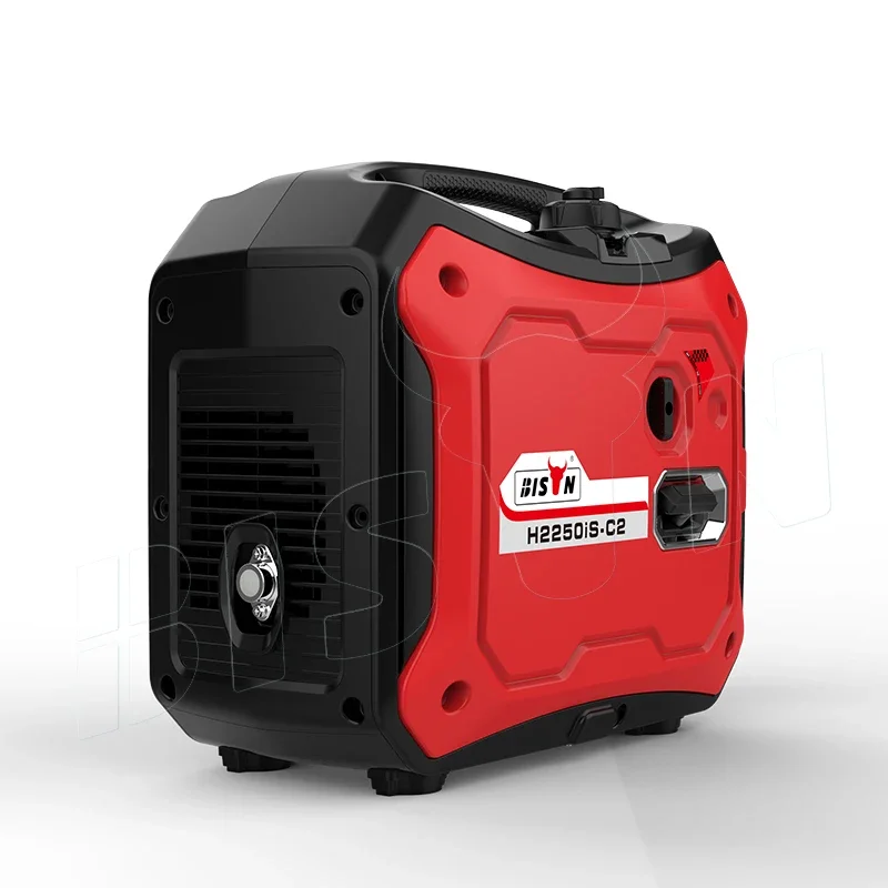 YUNYI Bison  Ac Single Phase 3Kw 3Kva 3000W Manual Start 220V Portable Gasoline Inverter Generator