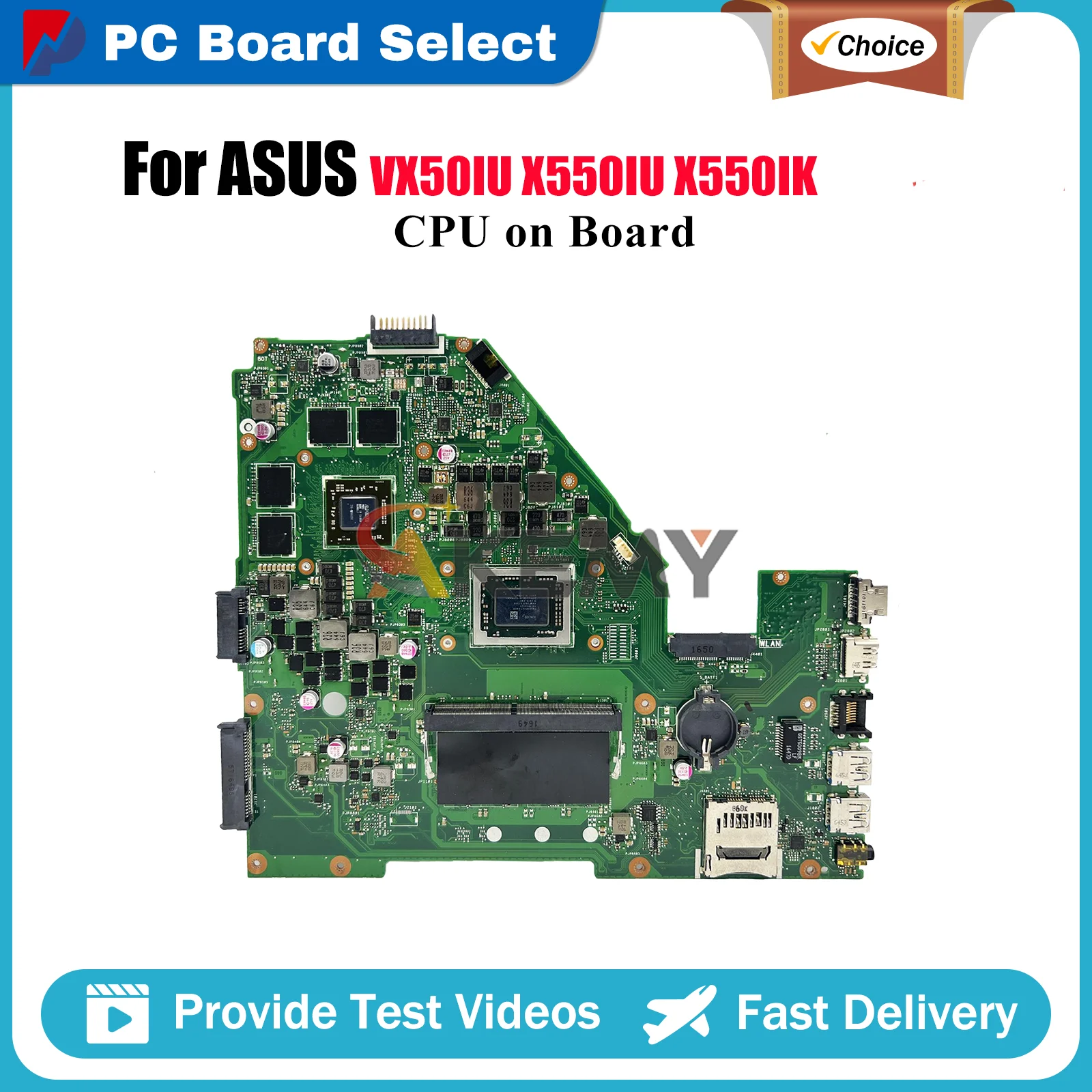 

X550IK Материнская плата для ноутбука ASUS VivoBook X550I X550IK X550IU VX50IU Материнская плата для ноутбука с процессором 100% тестирование ОК быстрая доставка stk