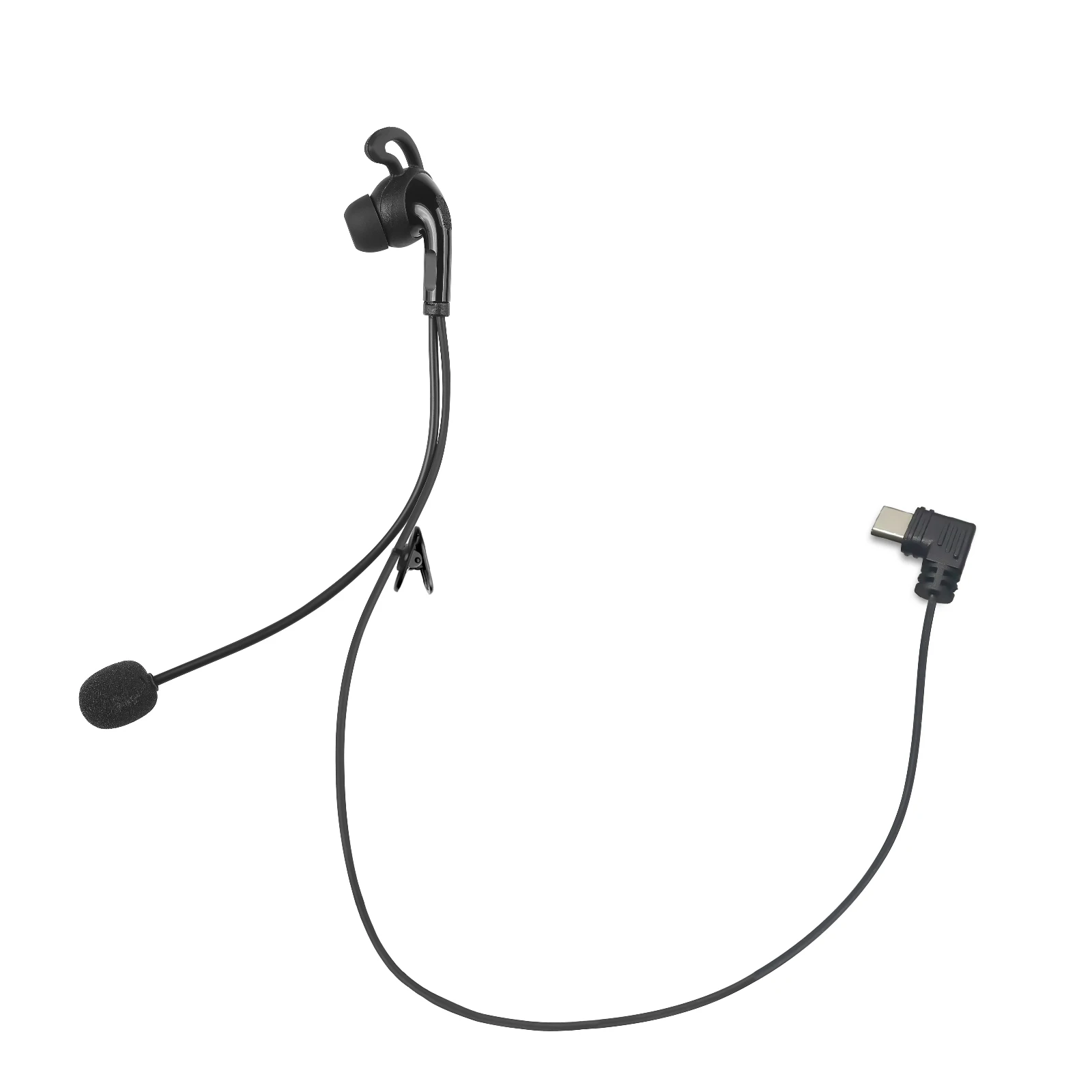 NewEJEAS Universal Motorcycle Intercom Accessories F6 Moto Intercom Accessories Clip Earphones Referee Intercom Earphones view 4