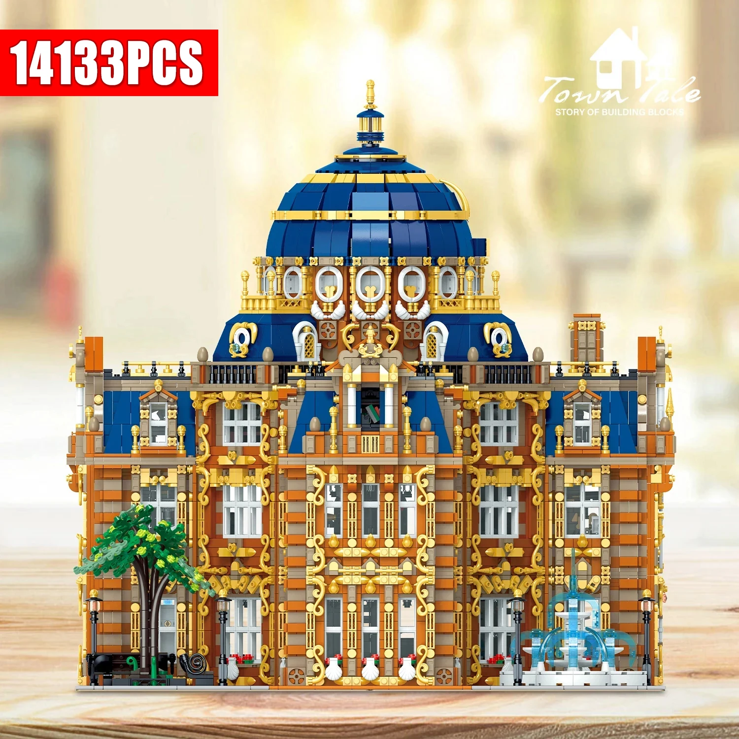 

14133PCS Planetarium Building Blocks Creative City Street View Building Model High Difficulty Assembly Bricks Toys Kids Gifts