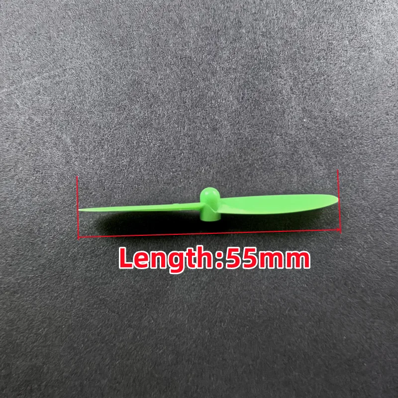 8PCS 1mm Shaft Propeller for DIY RC Airplane Quadcopter Drone Model CW CCW Plastic Prop Length 55mm