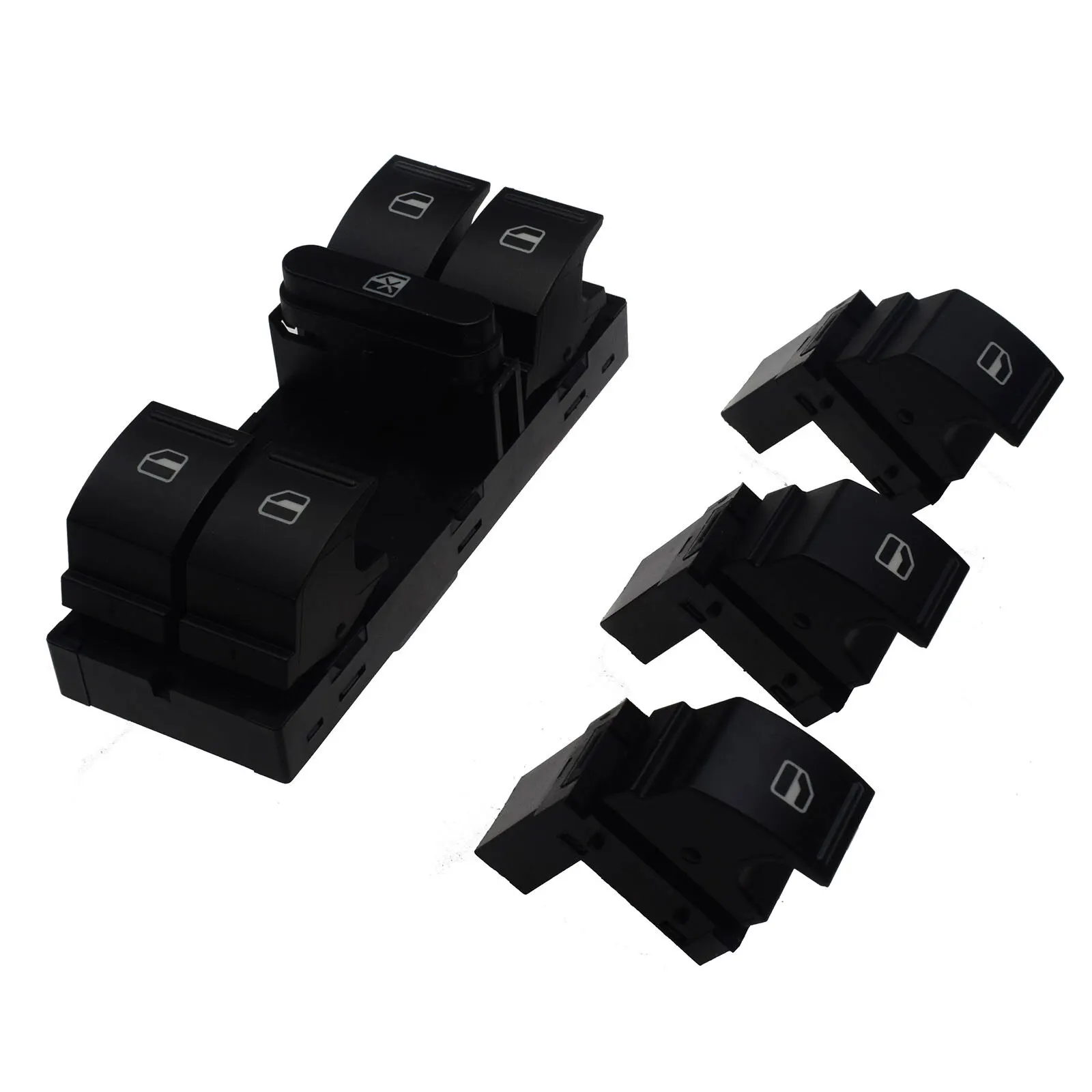

Electric window switch 4-piece set for VW for JETTA for Golf GTI Passat CC for Tiguan Rabbit -