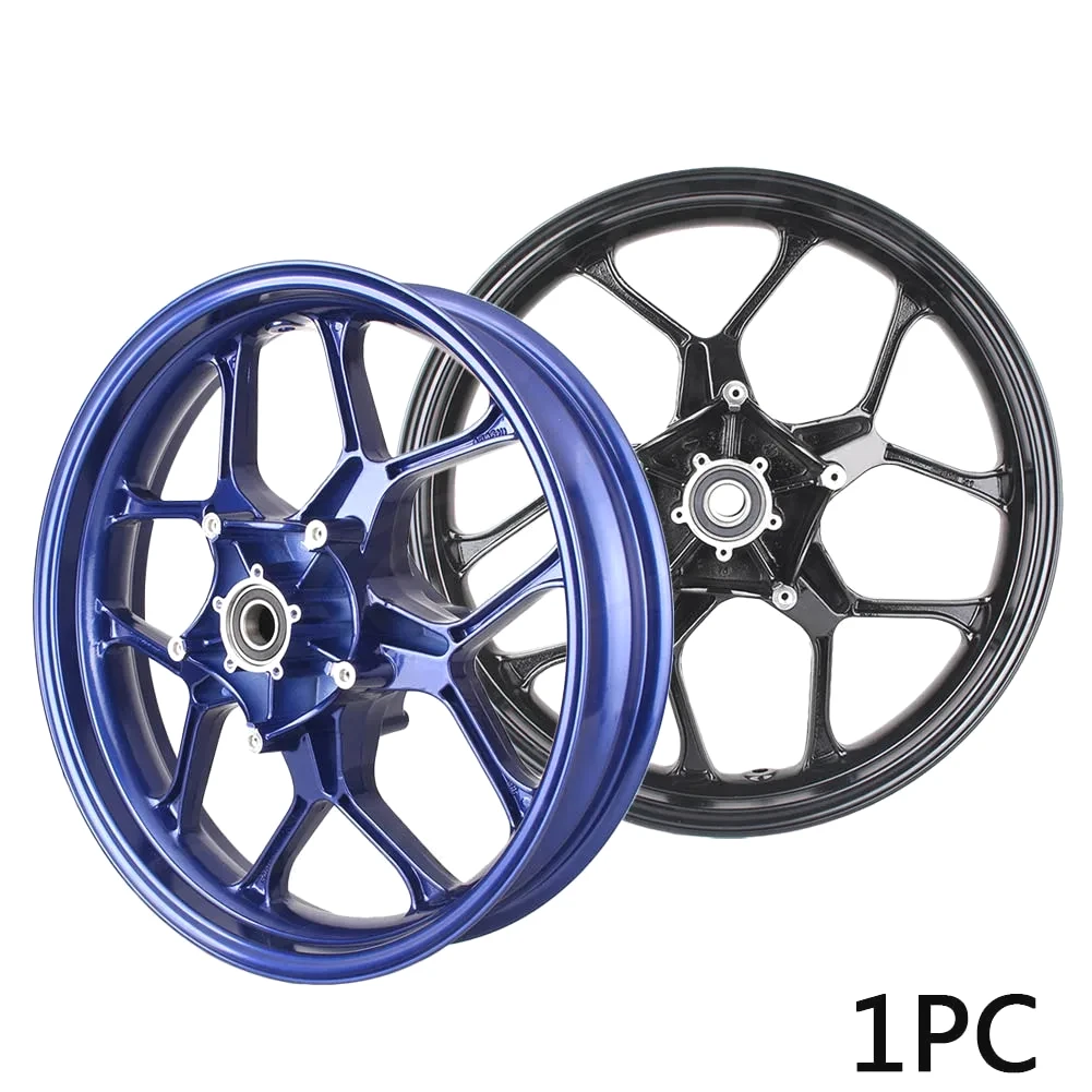 YZF-R1 2015-2022 Motorcycle Front Wheel Rim CNC Aluminum For Yamaha YZF R1 2015 2016 2017 2018 2019 2020 2021 2022 Black/Blue