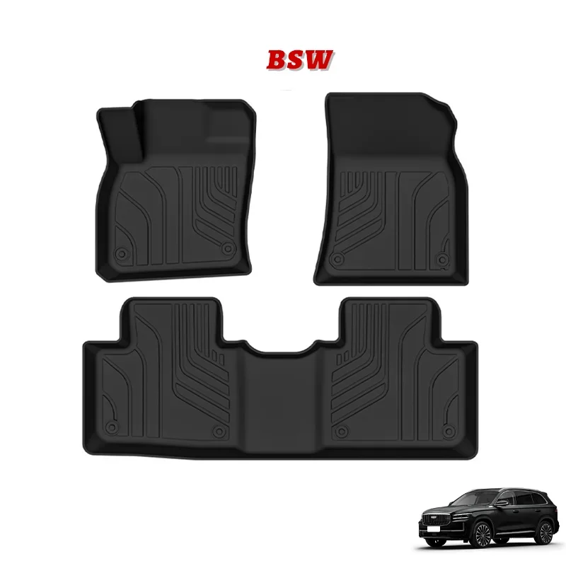 Rubber Deepdish Matting Custom Car Foot Floor Mats for Geely Xingyue L Accessories