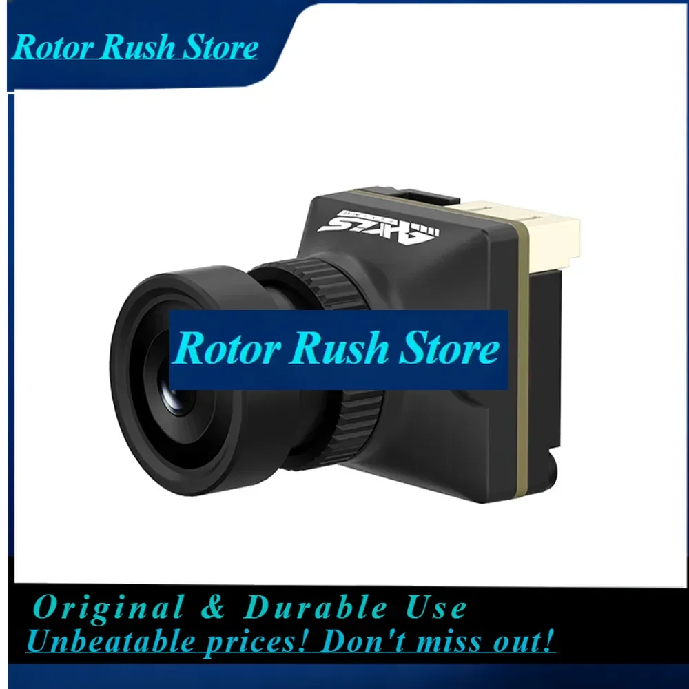 RoRuSAxisflying NAJA 1500TVL FPV Camera With Night Vision, 125° Wide Angle Low Latency For 16:9/4:3 RC Drones Camera