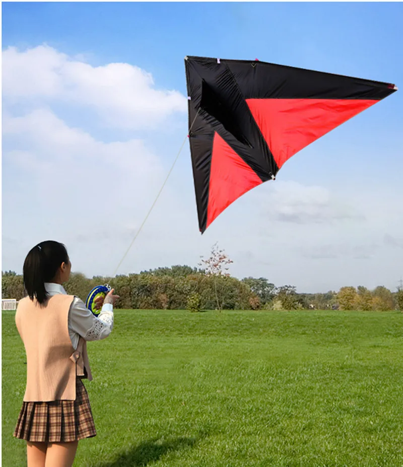 Diy kite real pára-quedas delta pipa brisa pipa para adultos pipas kevlar linha parapente ripstop náilon pipas profissionais