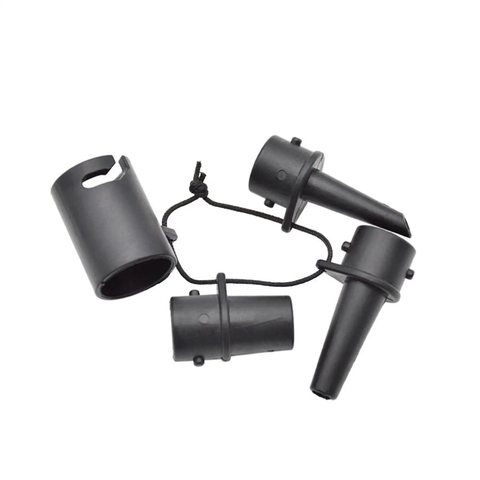 4 Pieces Inflatable Pump Adapter Valves SUP Portable Kayak Paddles Board Pump Nozzles Inflator Pump Nozzle Air Valves Attachment