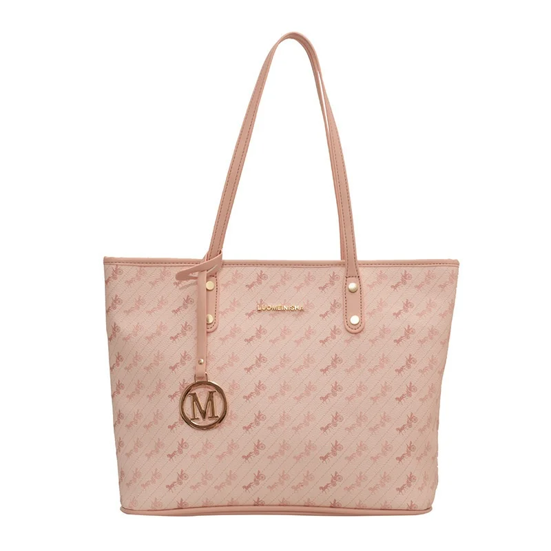 2025 Spacious Tote Bag for Women Adjustable Crossbody Strap Shoulder Purse with Top Handle Campus Commute Bag