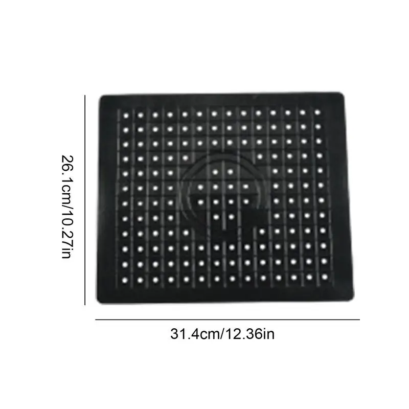 Sink Protector Mat Square Sink Protector Rubber Sink Mat Kitchen Sink Mats Drain Pad For Home Kitchen Dishes Brush Sponge