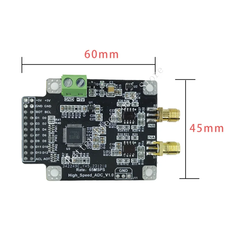 NYAd9248 Module Dual 14-bit 65m High-speed Adc Data Acquisition And Analog-to-digital Converter Modules Parallel Interfaces