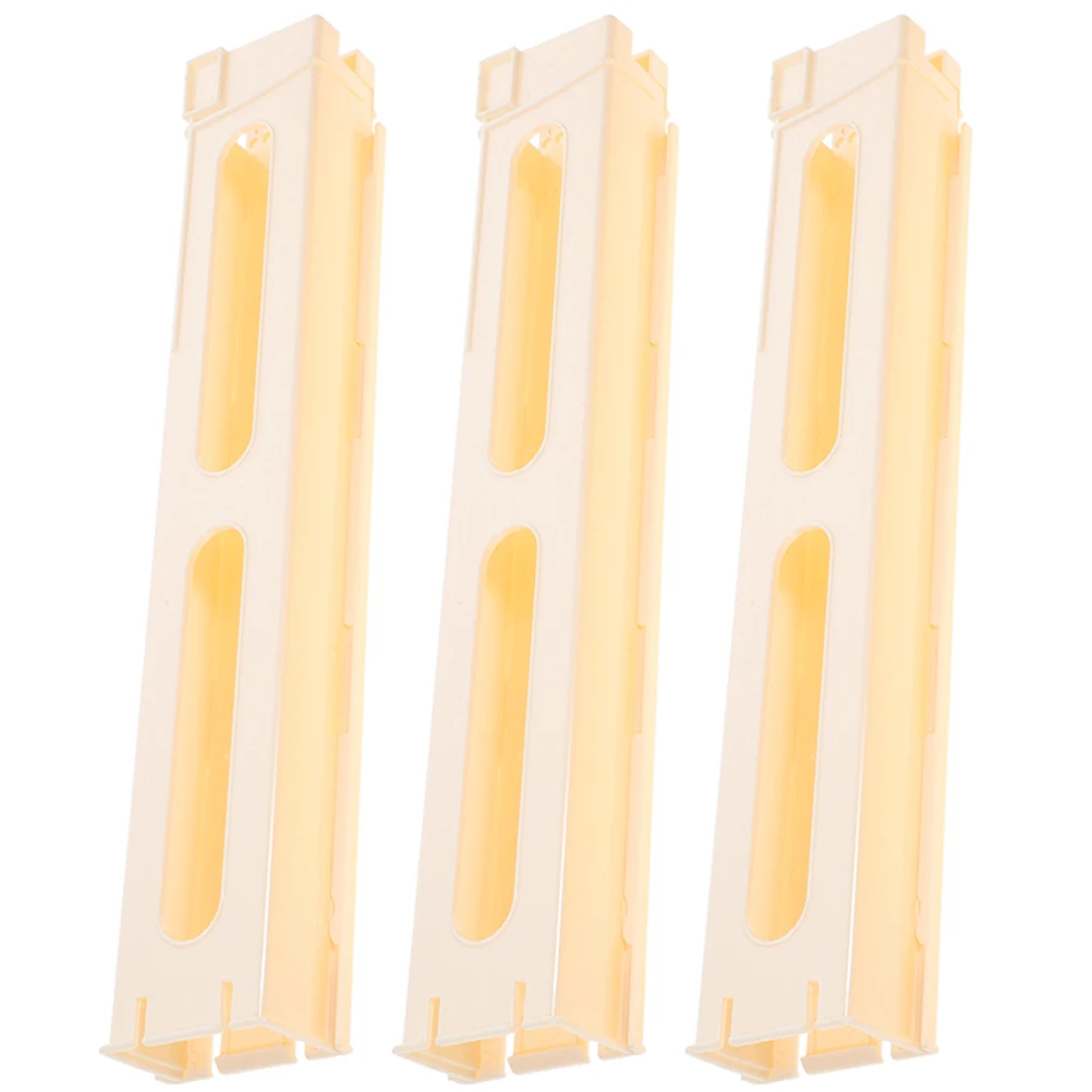 

3 Pcs Kids Domino Train Accessories Toys Automatic Plastic Dominoes Clips Toddler