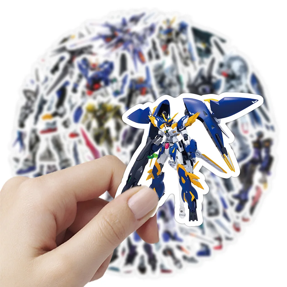 10/30/50PCS Cool Anime GUNDAM Graffiti Stickers DIY Bike Travel Luggage Guitar Laptop Waterproof for Kid Toy Sticker Decal Gift