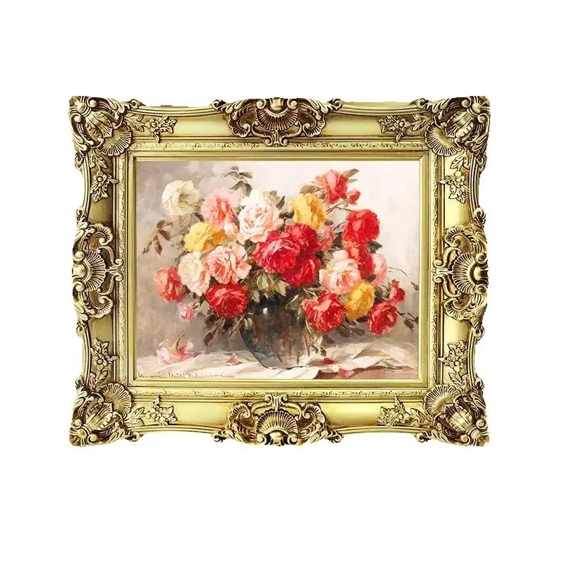 

European Style Carved Flower ABS Plastic Decoration Picture Frame