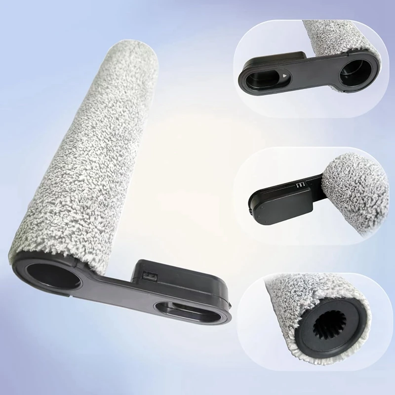 Сменные аксессуары для пылесоса Roborock Flexi Lite включают 2 роликовые щетки и 4 фильтра.