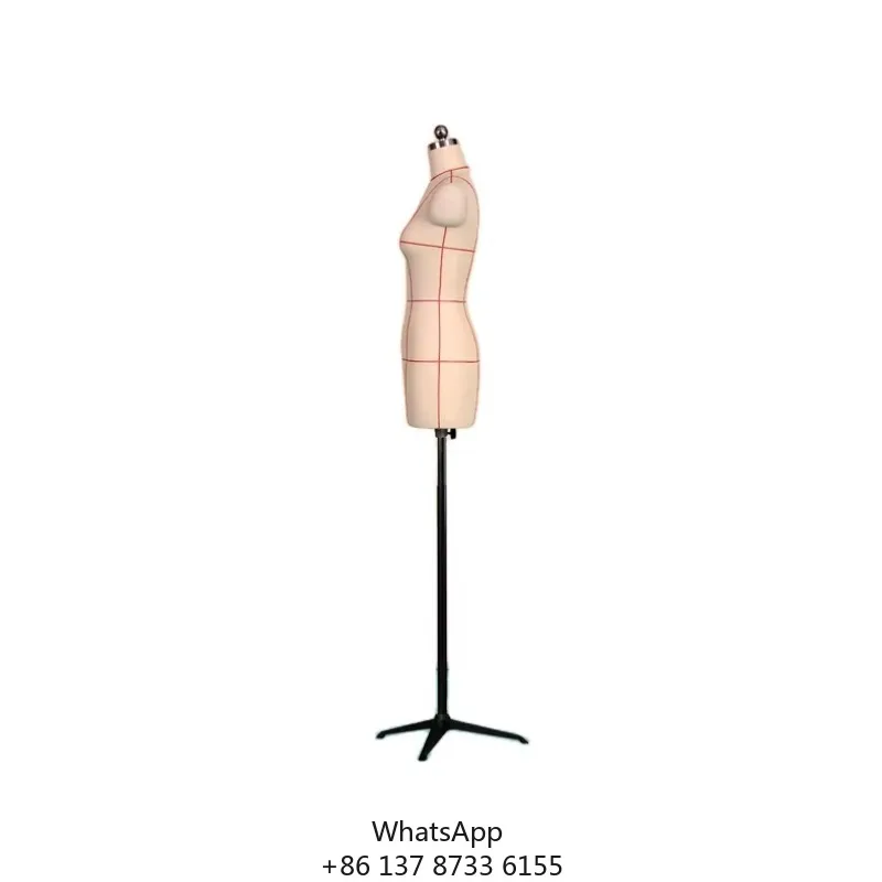 

Factory Price Wedding Dress Tailor Adjustable Pin Insert Plastic Body Dress Form For Female Glossy Mannequin