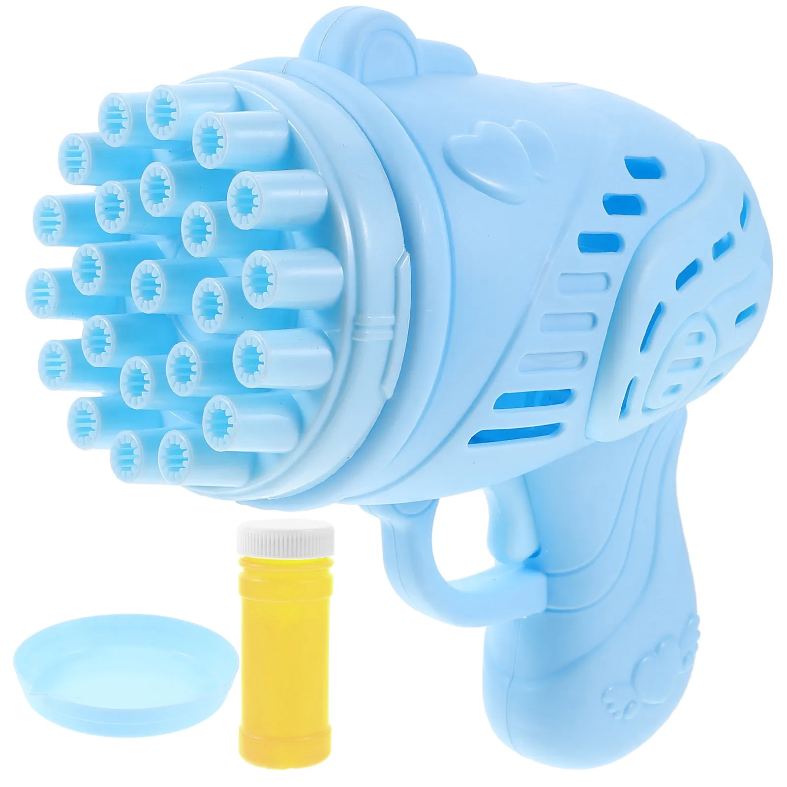 

Легкая автоматическая электрическая машина для выдувания пузырей с 23 отверстиями, игрушка для сада и вечеринок