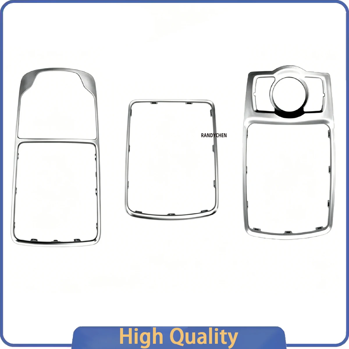 For Audi A3 8V A4 B8 Avant Q5 A5 8T A6 C6 Q7 4L 8K0864260 8V0864260 4F0864260 4L0864260 New Chrome Console Gear Frame Trim