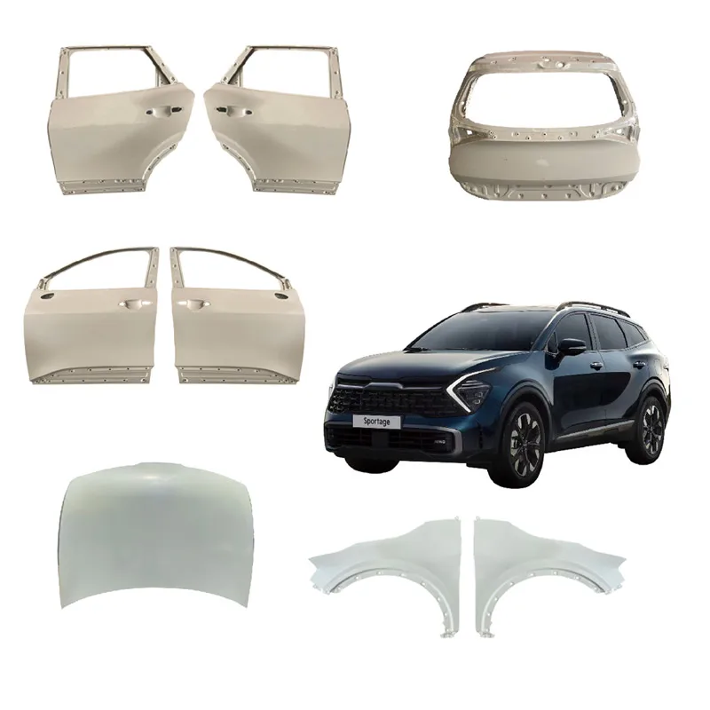 Auto Parts Bodykit Assembly,Front Door,Rear Door,Engine Hood,Tailgate,Fender Flare for K ia Sportage 2022