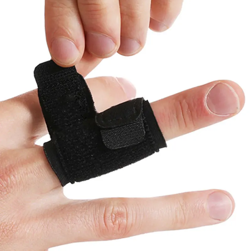 1PCS Adjustable Finger Splint Wraps Breathable Anti-slip Professional Fingers Guard Bandage Protector for Basketball Volleyball