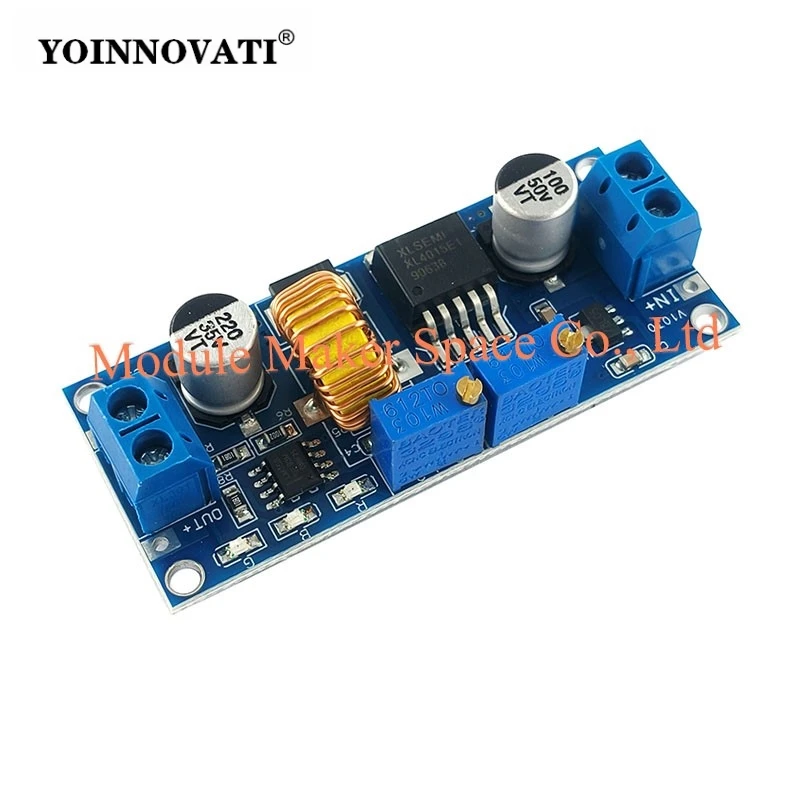 Constant Current and Constant Voltage High Current 5A Li-ion Battery Charging LED Driver Buck Constant Current Power Module