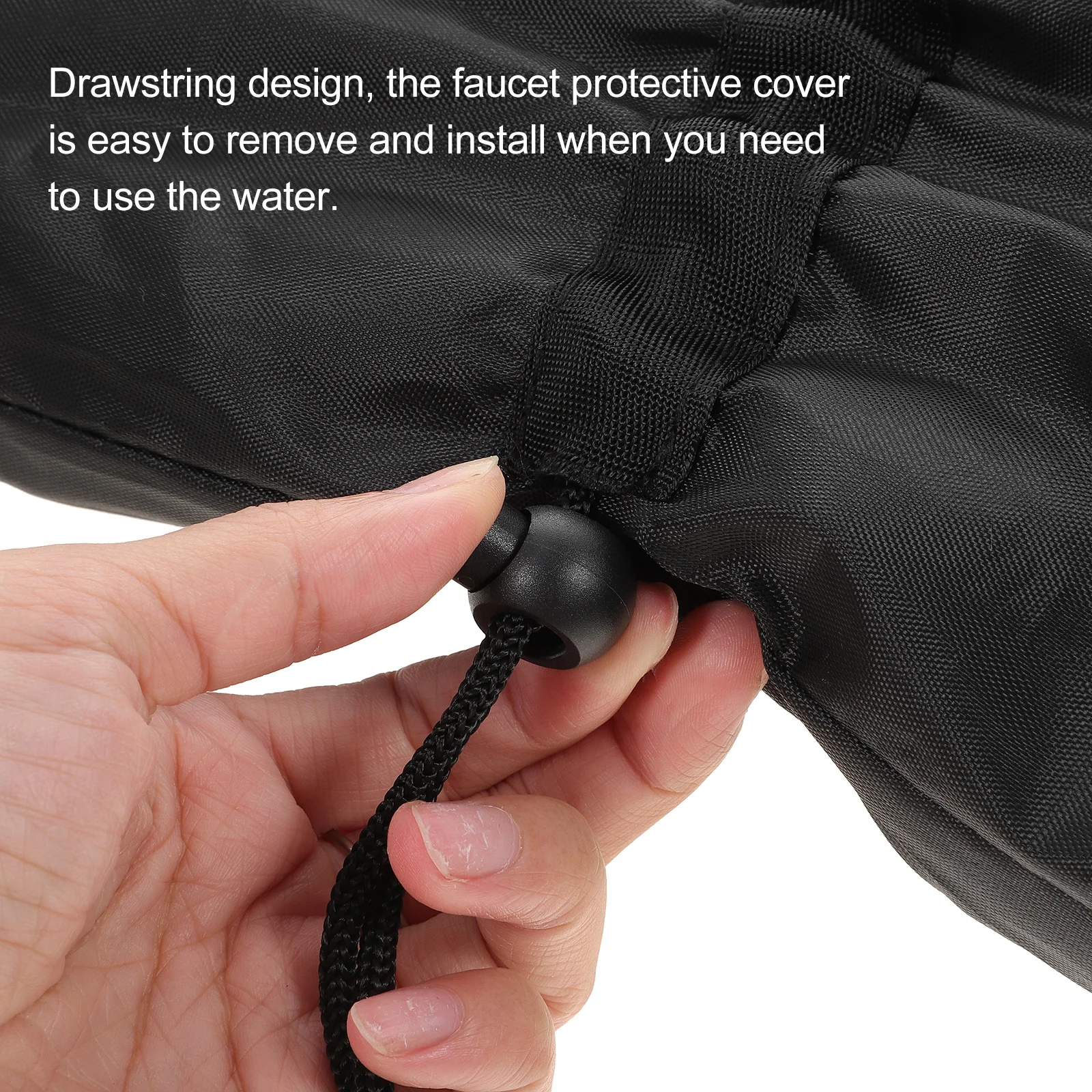 

Insulated Faucet Covers Outside Winter Freeze Protection Easy to Use and Clean Portable Design for Outdoor Faucets