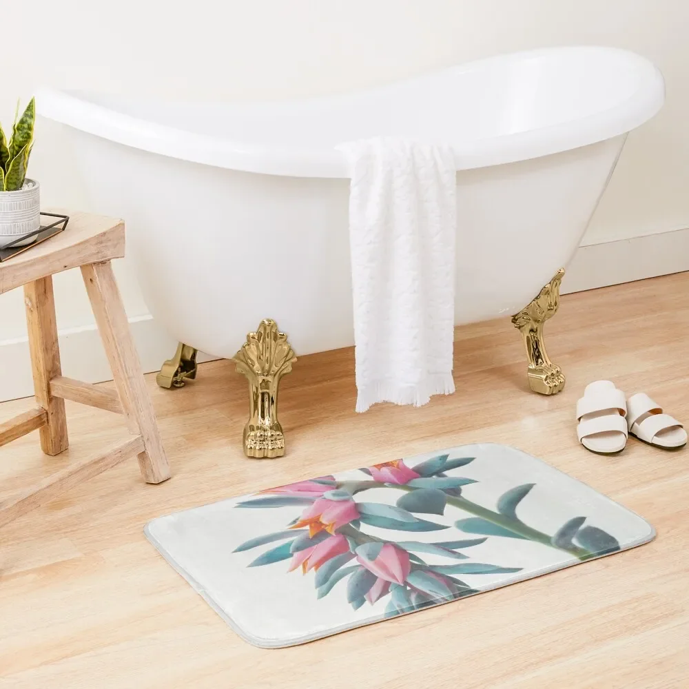 

Succulent Cluster Bath Mat Bathroom Kit Mats Bedroom Mat