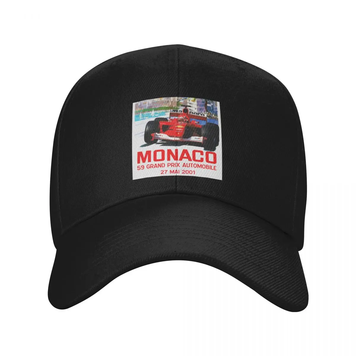 Schumacher Monaco Grand Prix 2001 Baseball Cap Ball Cap Military Cap Man Women's Beach Visor Men's