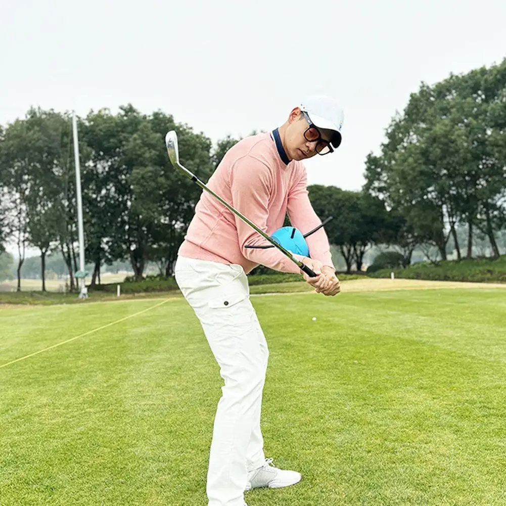 ゴルフスイング矯正アクショントレーナー、トレーニングジェスチャー、初心者支援接続、矯正ボール、ゴルフ用品、h8e3