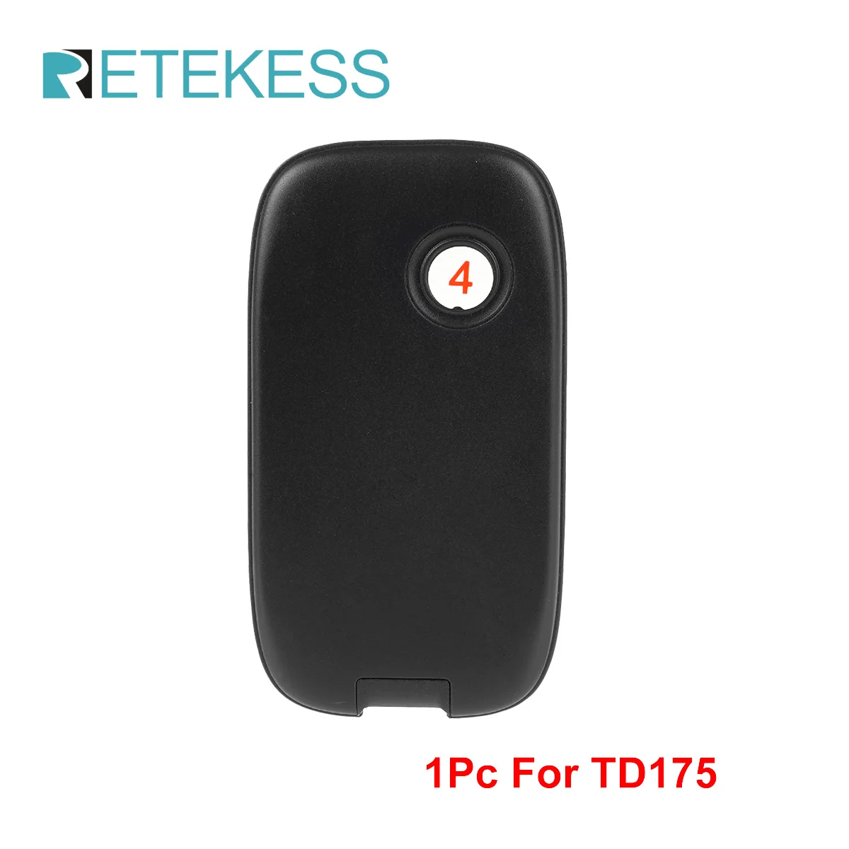 Retekess 1Pcs Coaster Pager Buzzer Receiver for TD175 Restaurant Pager Calling System for Food Court Truck Coffee Church Clinic