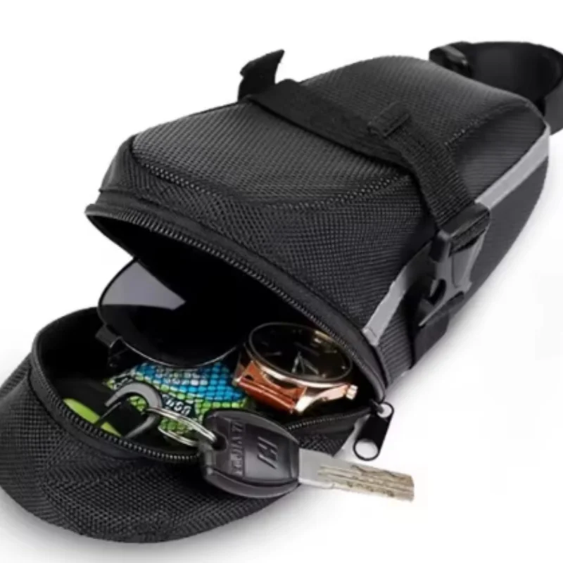AliExpress New Mountain Bike Bag Bicycle Tail Bag Road Bike Riding Seat Saddle Bag Accessories Bicycle Accessories