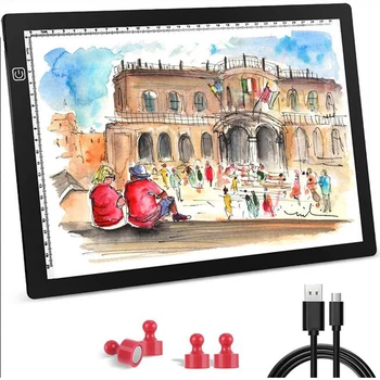 A4/A3 light board,tracing light box,magnetic light pad,light table for tracing,LED light drawing board,sketch pad
